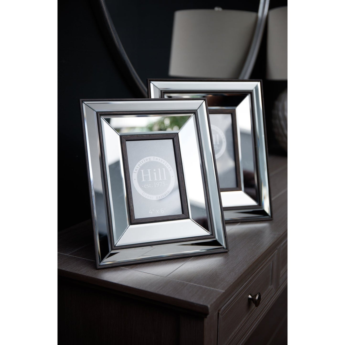 Tristan Mirror And Wood 5X7 Frame For Elegant Decor - Darlington's Décor