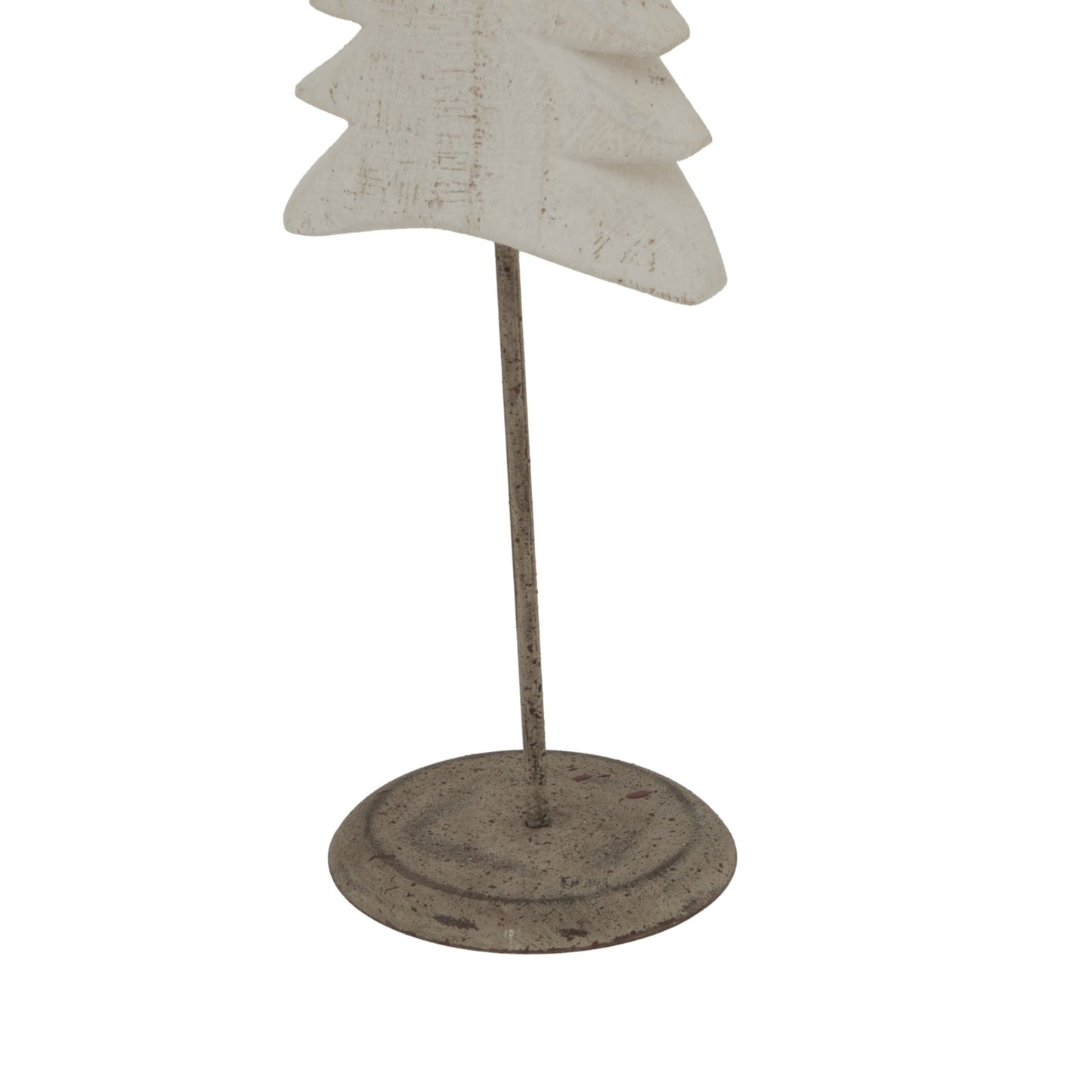 Whitewashed Tall Tree On Stand for Serene Interiors - Darlington's Décor