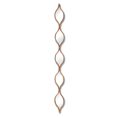 Aged Decorative Hanging Gold Mirror for Elegant Spaces - Darlington's Décor