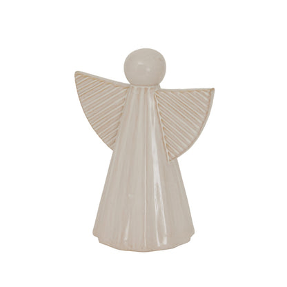 Alora Ceramic Angel Figurine for Tranquil Decor - Darlington's Décor