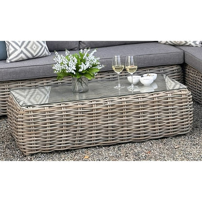 Elegant Amalfi Collection Outdoor Large Corner Set - Ultimate Comfort - Darlington's Décor