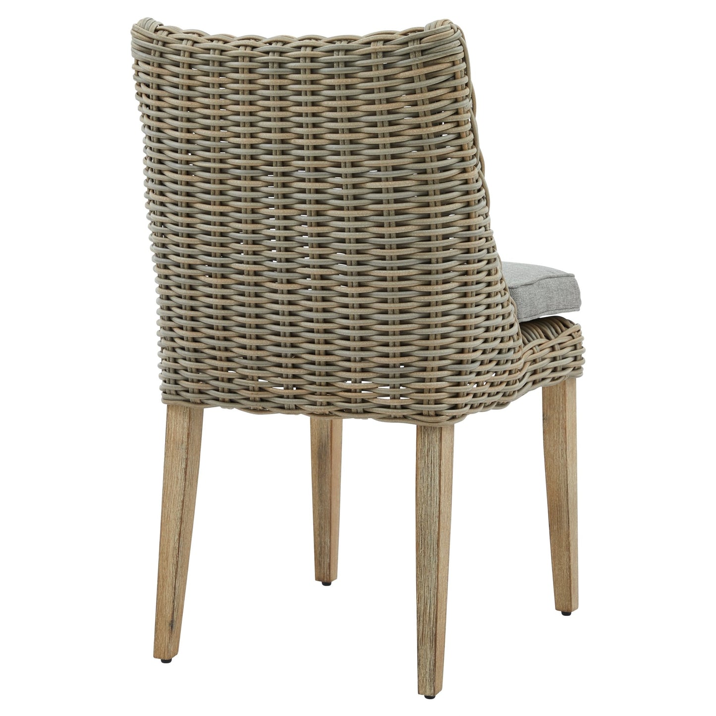 Elegant Outdoor Round Dining Chair - Weather - Resistant Comfort - Darlington's Décor