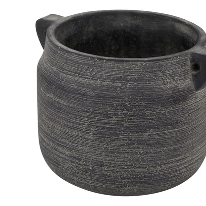 Amalfi Grey Hydria Pot for Timeless Mediterranean Elegance - Darlington's Décor