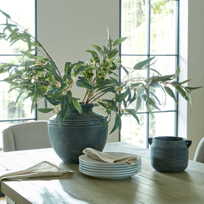 Amalfi Grey Hydria Pot for Timeless Mediterranean Elegance - Darlington's Décor