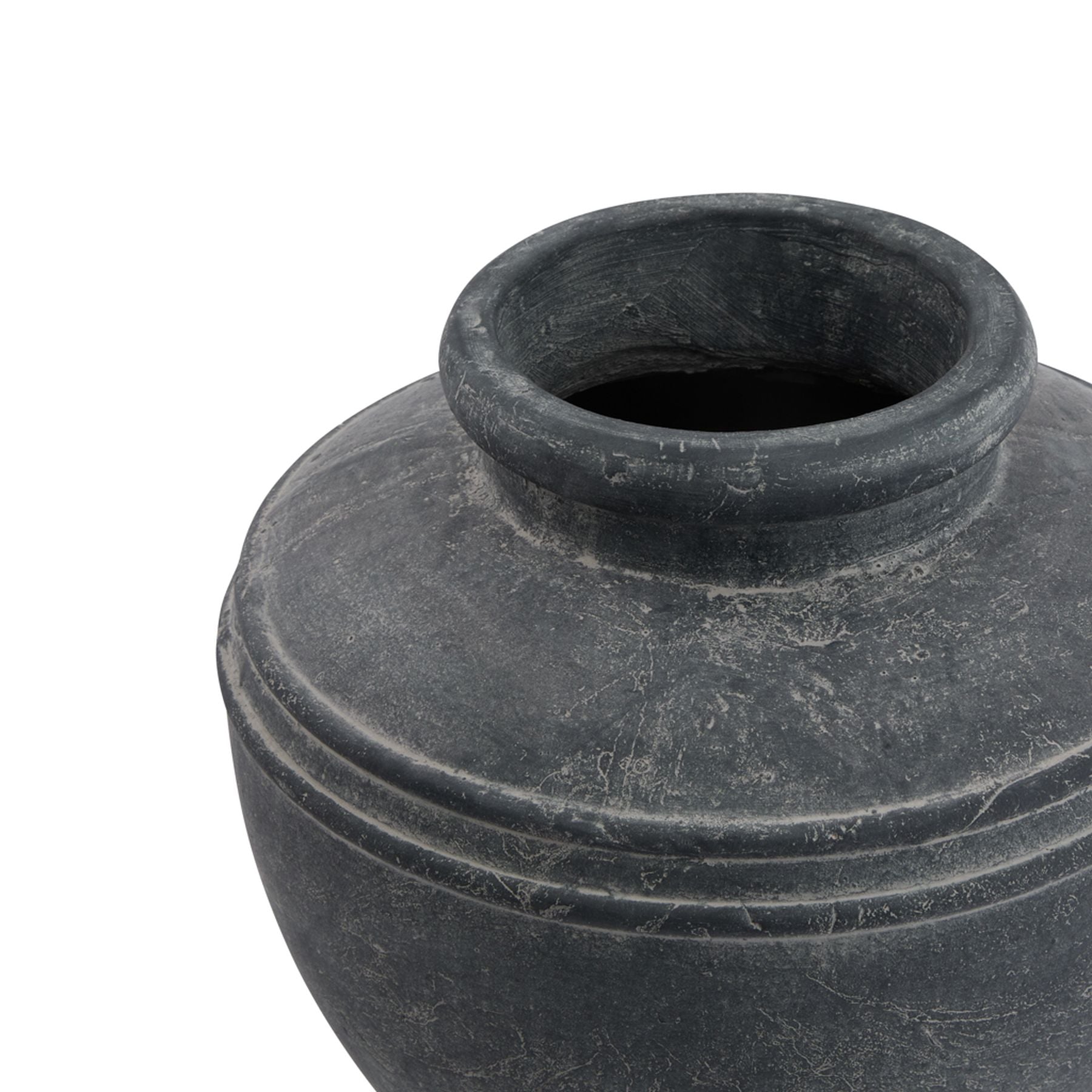 Amalfi Grey Water Pot: Timeless Mediterranean Elegance - Darlington's Décor