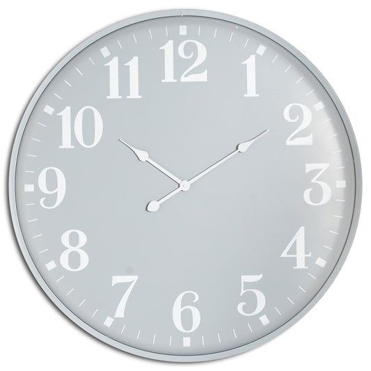Ashmount Large Wall Clock: Stylish Metal Timepiece Elegance - Darlington's Décor