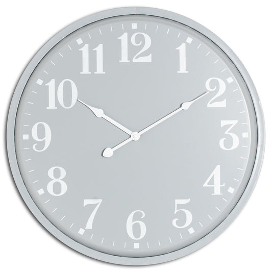 Ashmount Wall Clock: Elegant Metal Design Statement Piece - Darlington's Décor