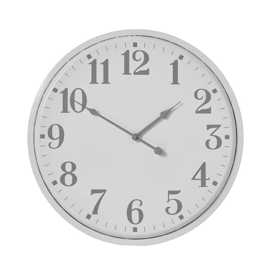 Aubrey Wall Clock: Modern Metal Elegance for Any Space - Darlington's Décor