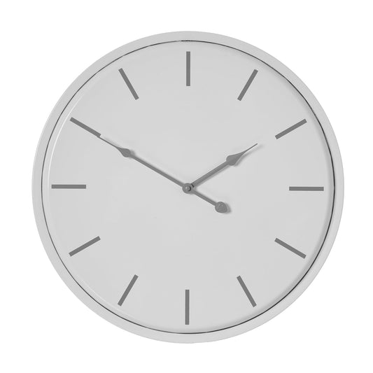 Brandon Wall Clock: Modern Metal Timepiece for Chic Spaces - Darlington's Décor