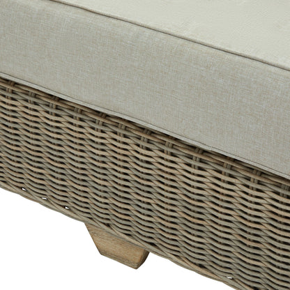 Elegant Outdoor Three Seater Sofa - Weatherproof Comfort - Darlington's Décor