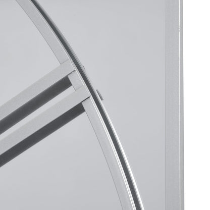 Celina Mirrored Wall Clock for Chic Home Décor - Darlington's Décor