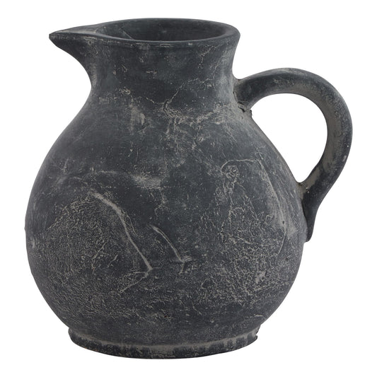 Charming Amalfi Grey Jug for Rustic Elegance - Darlington's Décor