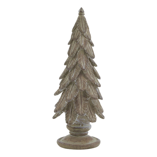 Charming Medium Spruce Tree Sculpture for Year - Round Decor - Darlington's Décor