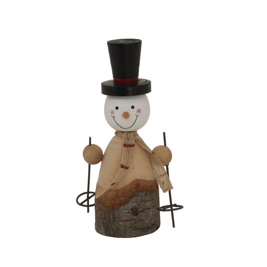 Charming Rustic Snowman for Year - Round Décor - Darlington's Décor