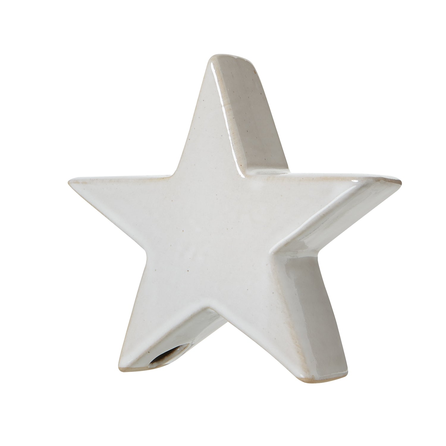 Charming Small Ceramic Standing Star Decoration for All Seasons - Darlington's Décor