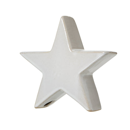 Charming Small Ceramic Standing Star Decoration for All Seasons - Darlington's Décor