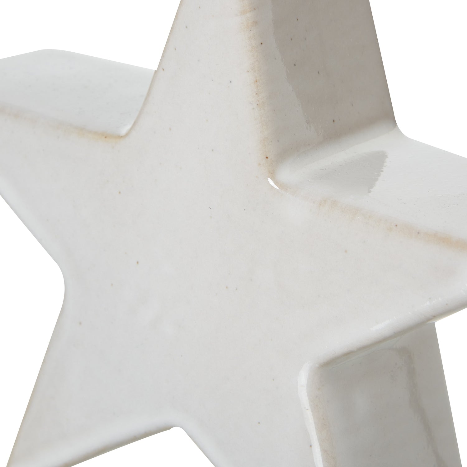 Charming Small Ceramic Standing Star Decoration for All Seasons - Darlington's Décor