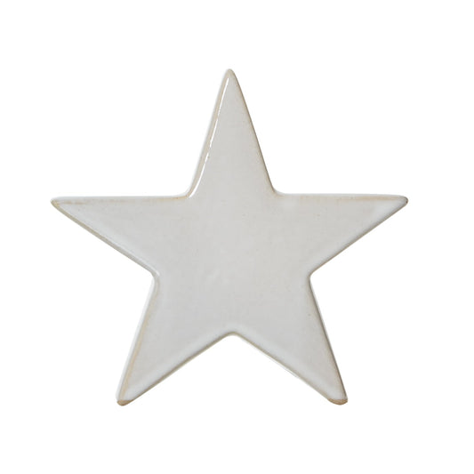 Charming Small Ceramic Standing Star Decoration for All Seasons - Darlington's Décor