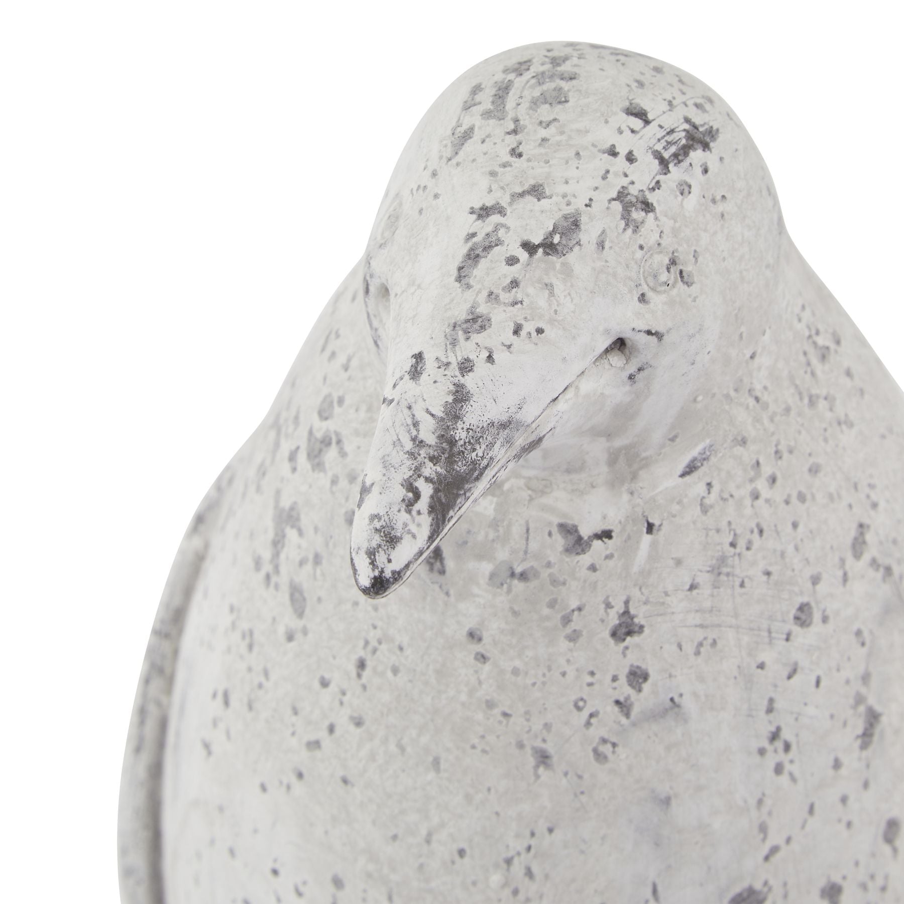 Charming Small Grey Stone Effect Penguin Statue Decor - Darlington's Décor