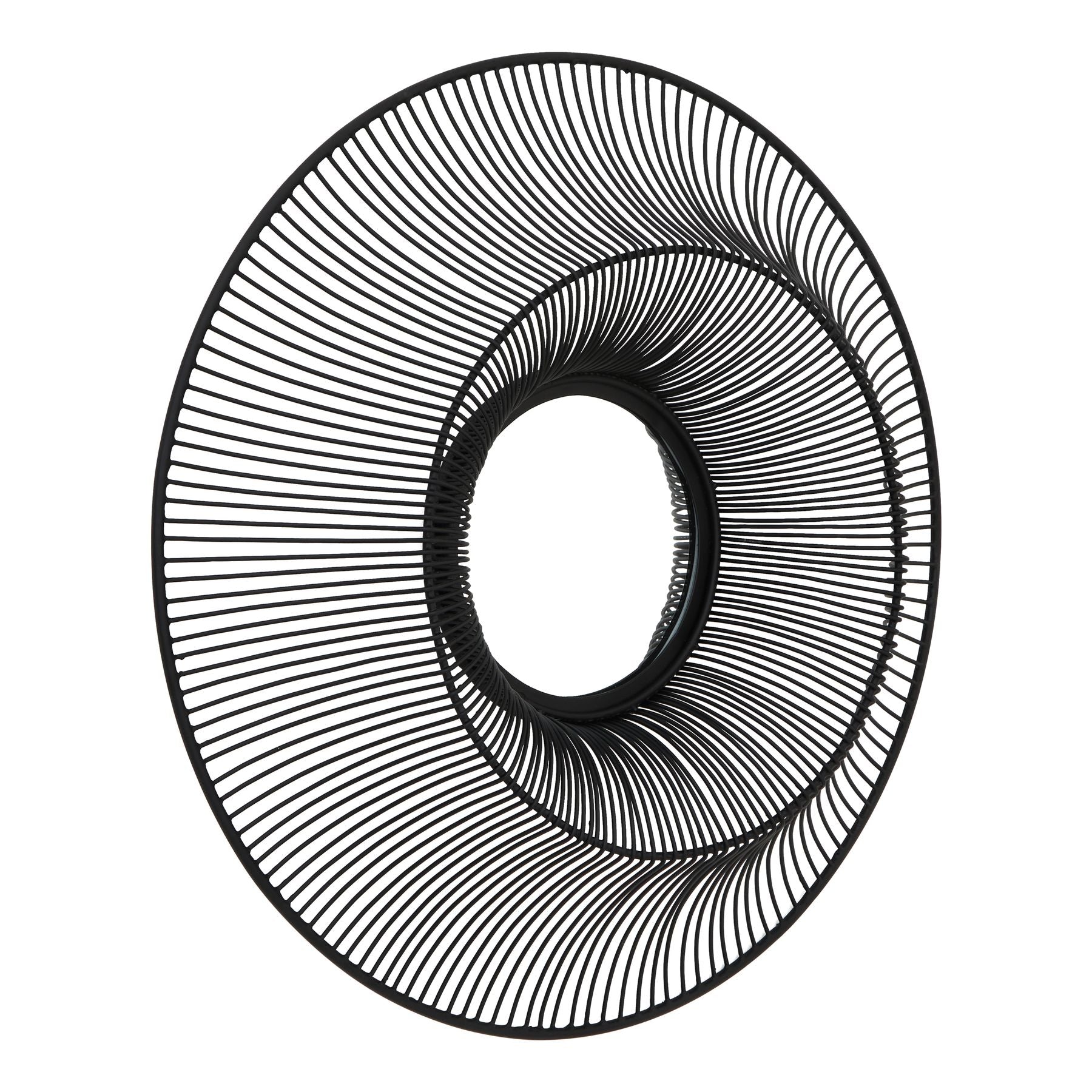 Chico Black Wire Mirror for Modern Industrial Décor - Darlington's Décor