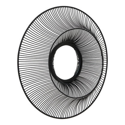 Chico Black Wire Mirror for Modern Industrial Décor - Darlington's Décor