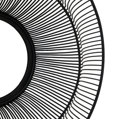 Chico Black Wire Mirror for Modern Industrial Décor - Darlington's Décor