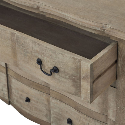 Elegant Copgrove Collection 3 Drawer Chest with Unique Design - Darlington's Décor