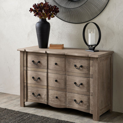 Elegant Copgrove Collection 3 Drawer Chest with Unique Design - Darlington's Décor