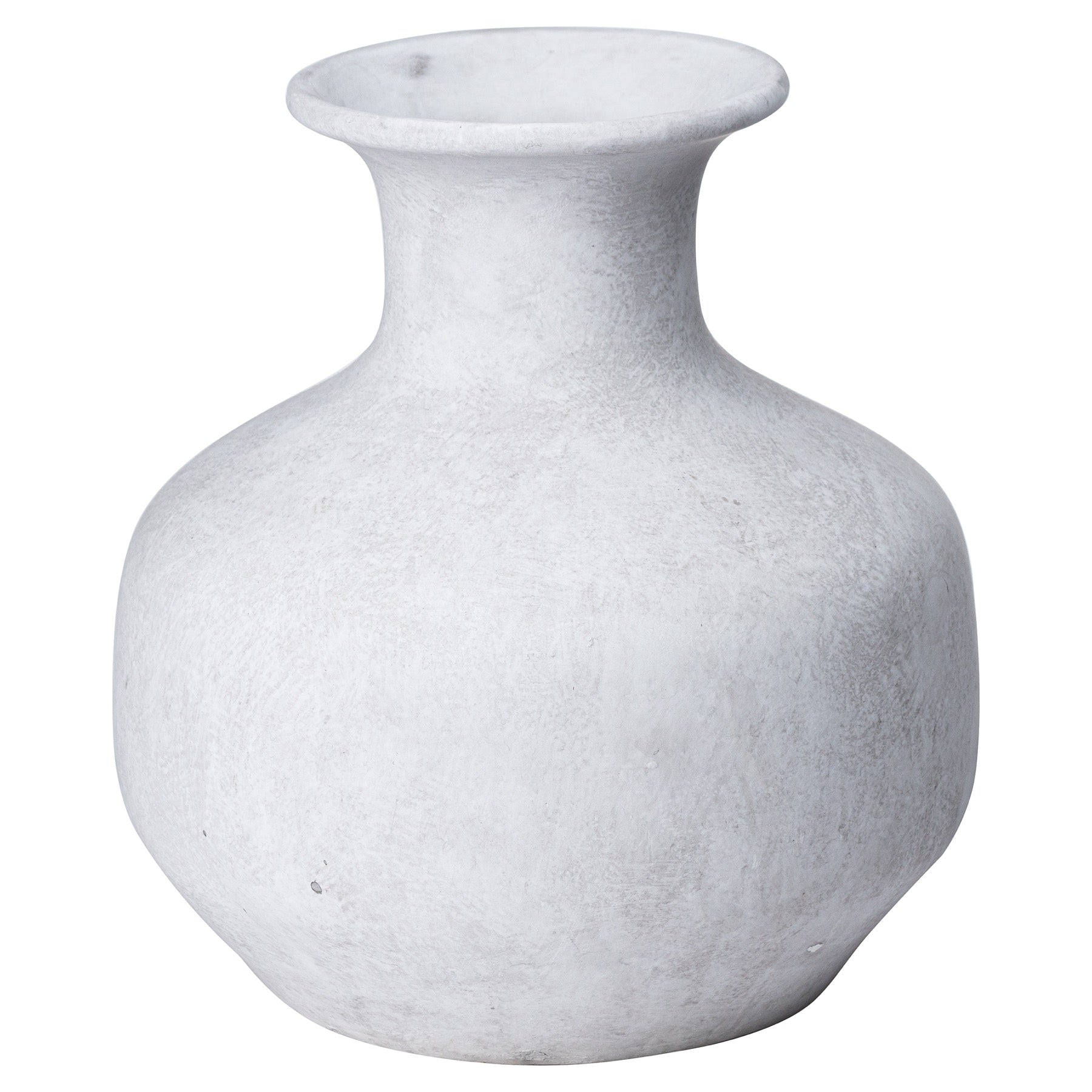 Darcy Squat Stone Vase - Elegant Nature - Inspired Decor - Darlington's Décor
