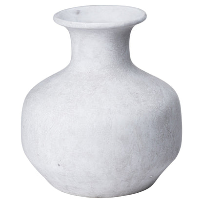 Darcy Squat Stone Vase - Elegant Nature - Inspired Decor - Darlington's Décor