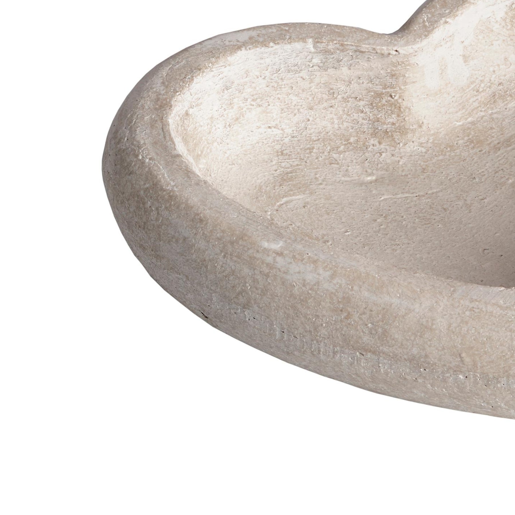 Deep Stone Heart Dish for Rustic Home Decor - Darlington's Décor