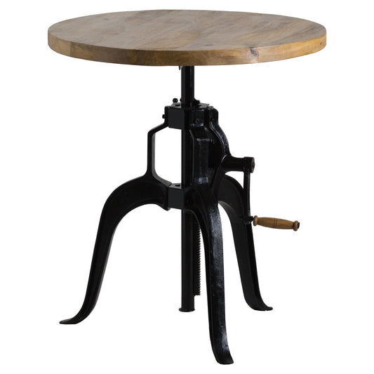 Stylish Draftsman Adjustable Bar Bistro Table with Crank for Versatility - Darlington's Décor