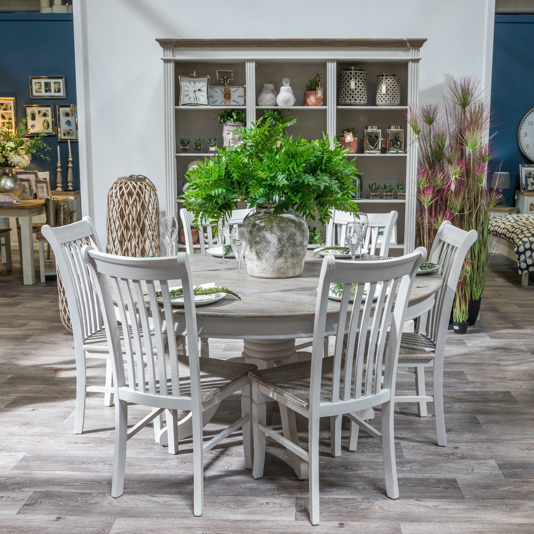 Elegant Aged Stone Ceramic Vase for Timeless Decor - Darlington's Décor