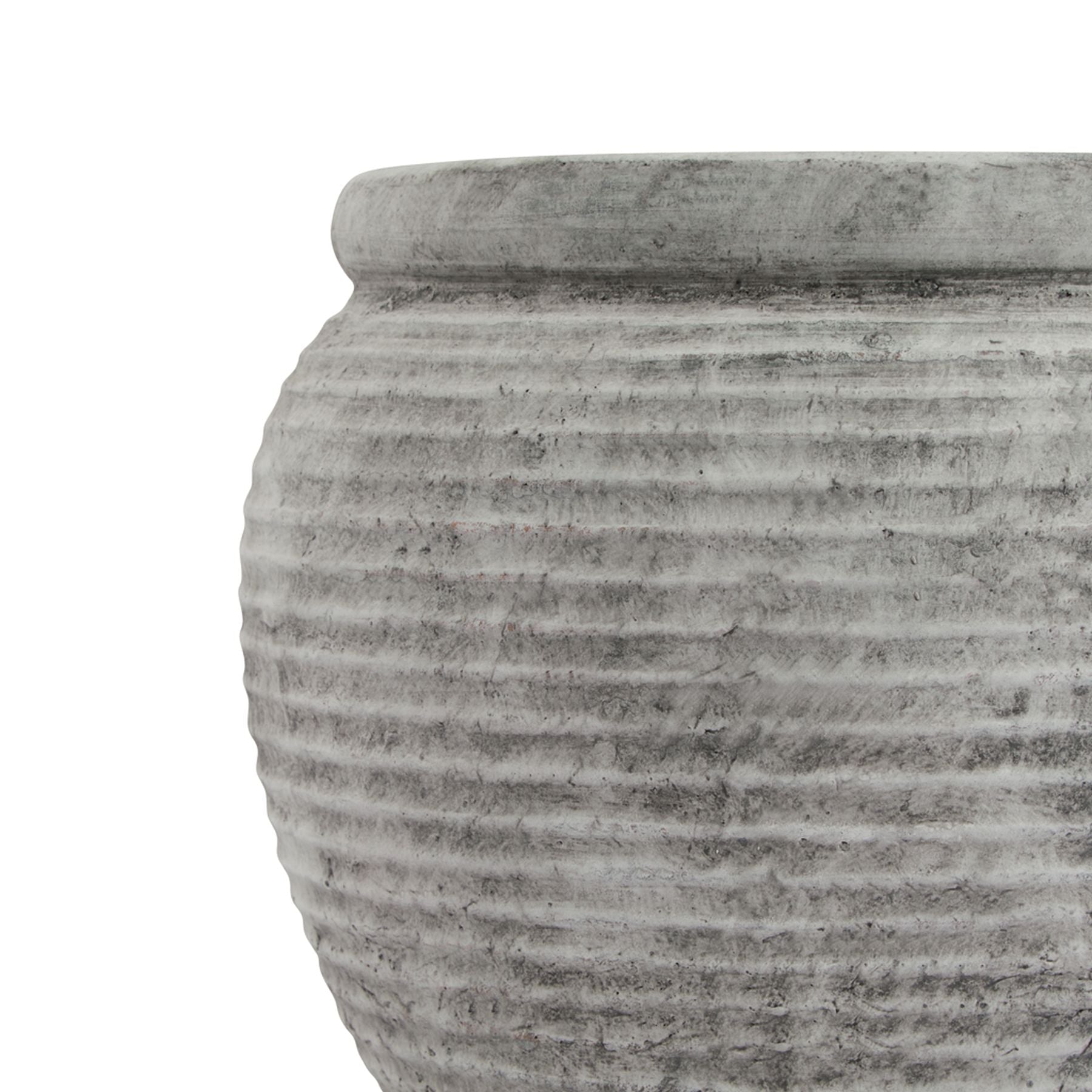 Elegant Athena Rimmed Plant Pot for Stylish Décor - Darlington's Décor