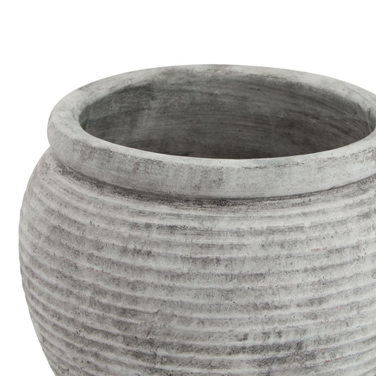 Elegant Athena Rimmed Plant Pot for Stylish Décor - Darlington's Décor