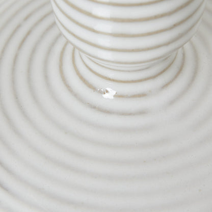 Elegant Ceramic Taper Candle Holder With Handle Design - Darlington's Décor