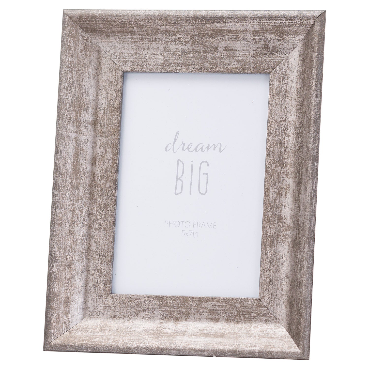 Elegant Convex Matt Silver 5X7 Frame for Any Decor - Darlington's Décor