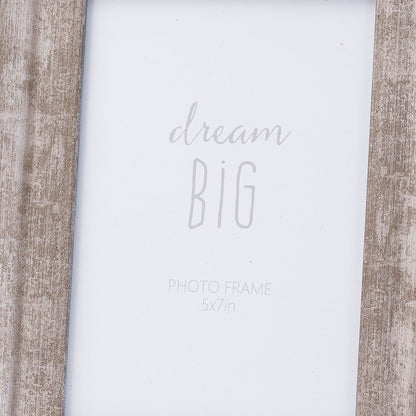 Elegant Convex Matt Silver 5X7 Frame for Any Decor - Darlington's Décor