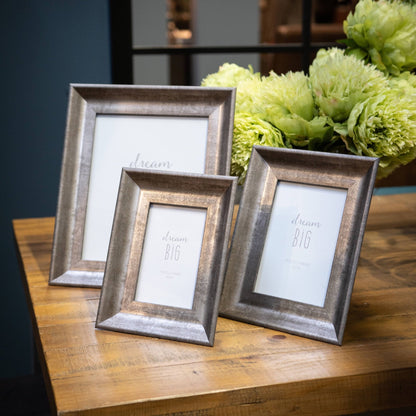 Elegant Convex Matt Silver 8X10 Frame for Any Decor - Darlington's Décor