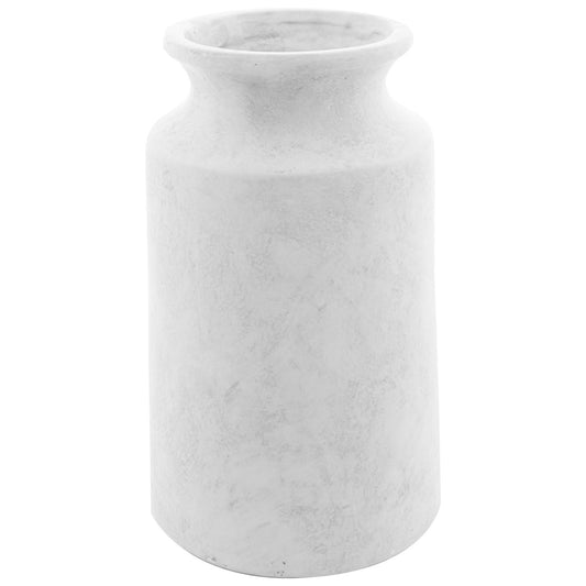 Elegant Darcy Urn Stone Vase for Faux Flowers - Darlington's Décor