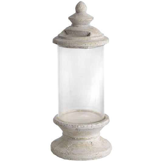 Elegant Glass Lamp Large with Antique Charm Design - Darlington's Décor