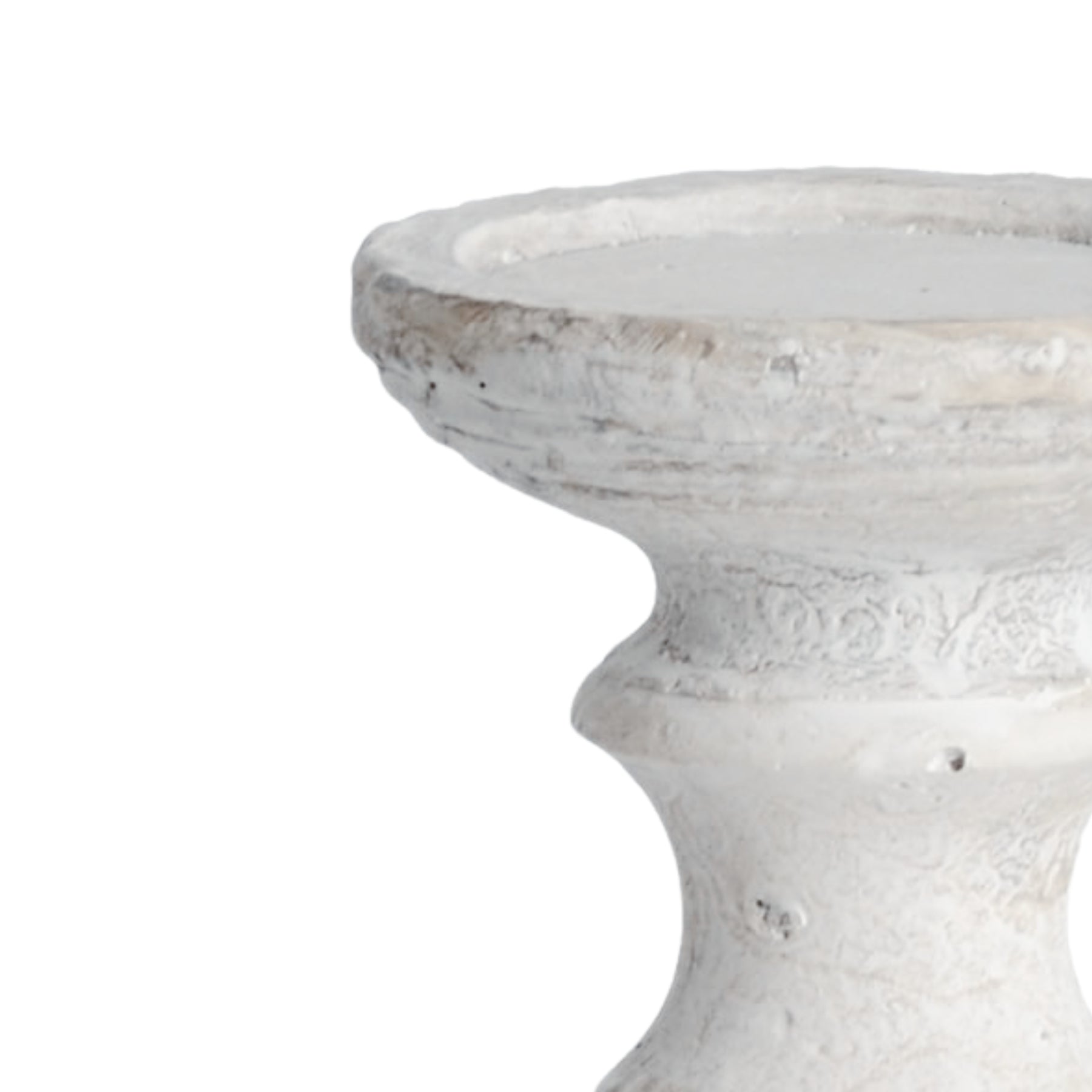Elegant Large Stone Candle Holder for Timeless Decor - Darlington's Décor