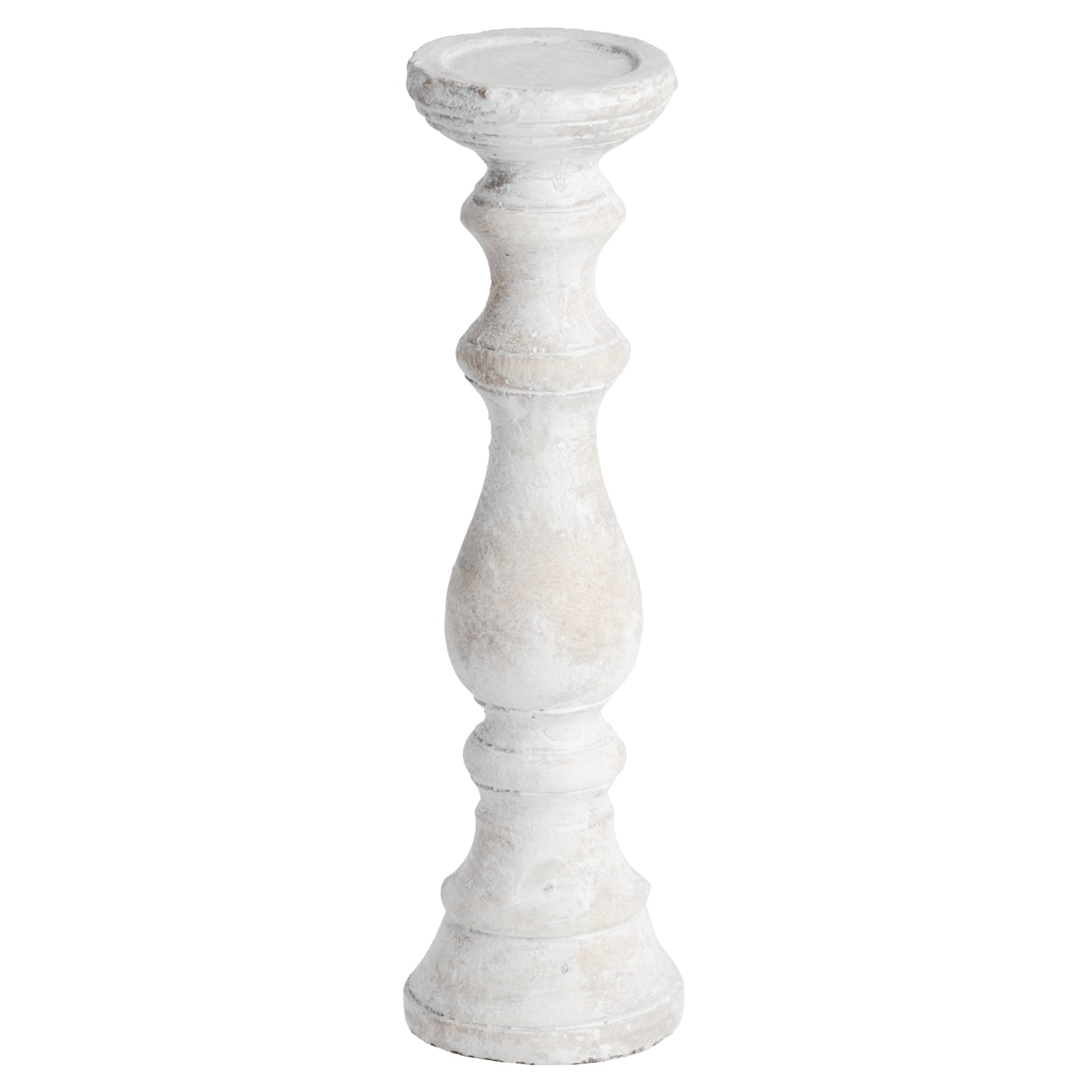 Elegant Large Stone Candle Holder for Timeless Decor - Darlington's Décor