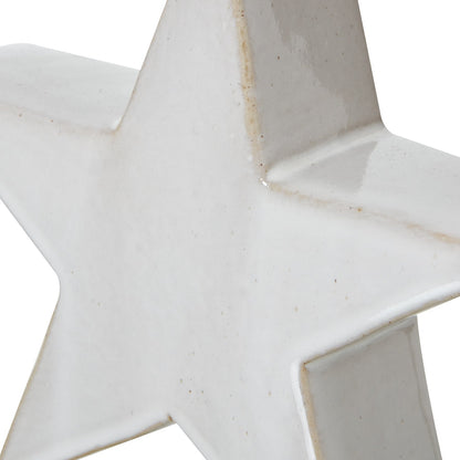 Elegant Medium Ceramic Standing Star Decoration for Home - Darlington's Décor