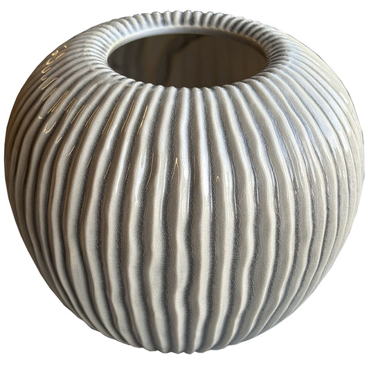 Elegant Pallida Collection Small Striped Vase Design - Darlington's Décor
