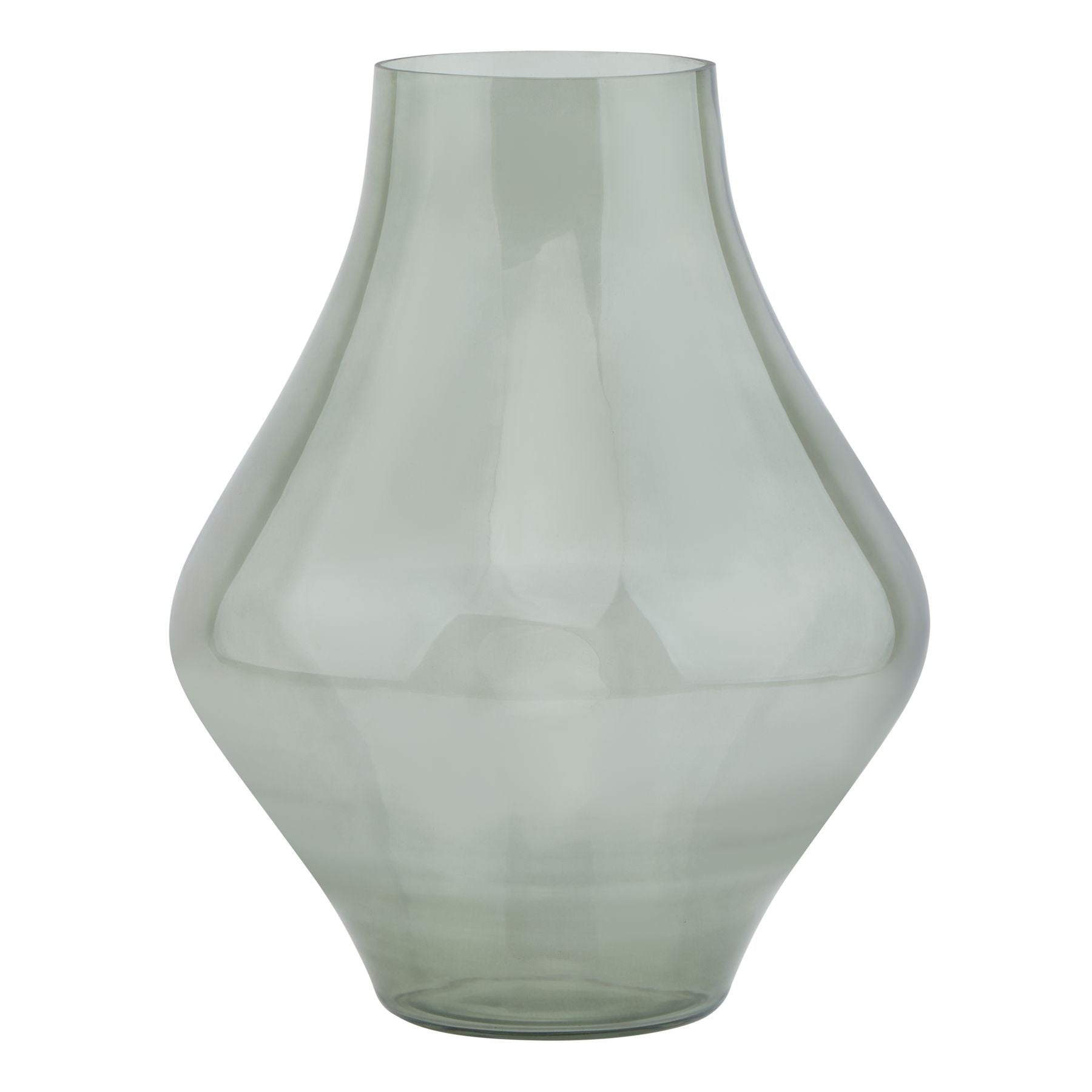 Elegant Platform Bouquet Vase Sage Green for Home Decor - Darlington's Décor