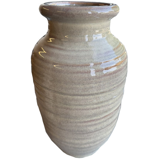 Elegant Sabbia Collection Tall Fluted Vase Design - Darlington's Décor