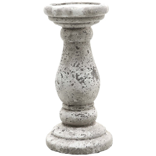 Elegant Small Stone Ceramic Candle Holder for Modern Decor - Darlington's Décor
