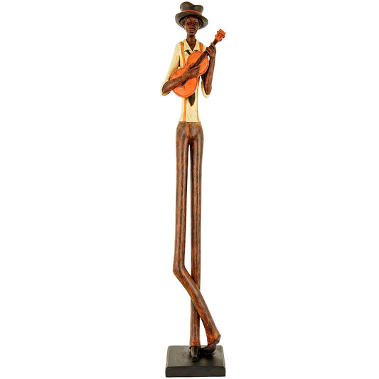 Elegant Standing Jazz Band Strings Sculpture for Home Decor - Darlington's Décor