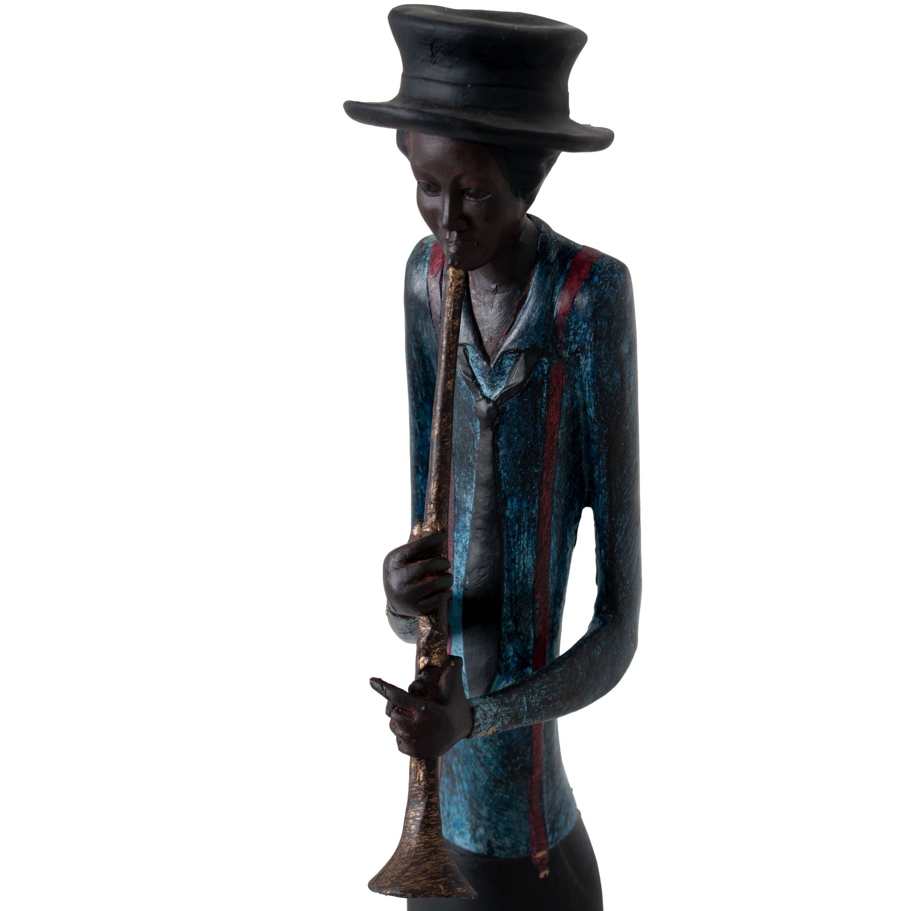 Elegant Standing Jazz Band Trumpeter Figurine for Decor - Darlington's Décor